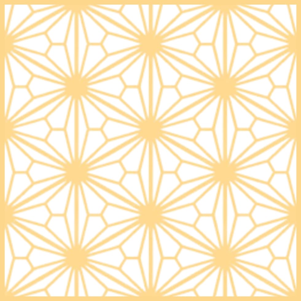 二重麻の葉 | Futae-asanoha