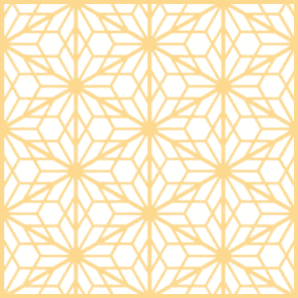 八重桜亀甲 | Tsumiishi-kikkō