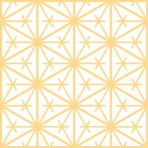 つの麻の葉 | Tsuno-asanoha